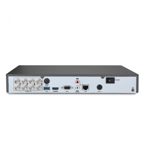 8CH 8MP(4K) H.265+ Hybrid DVR