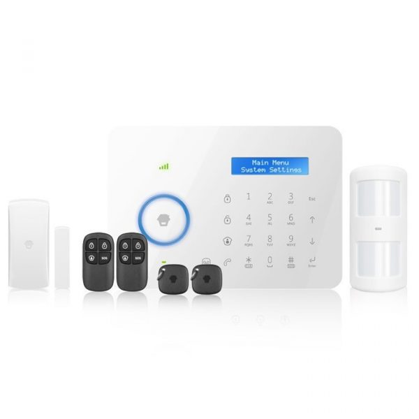 GSM/SMS/RFID Touch Alarm System