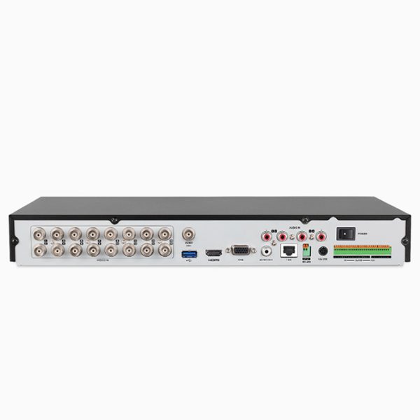 16CH 8MP(4K) H.265+ Hybrid DVR